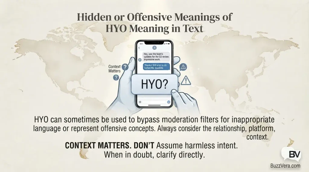 Hidden or Offensive Meanings of HYO Meaning in Text