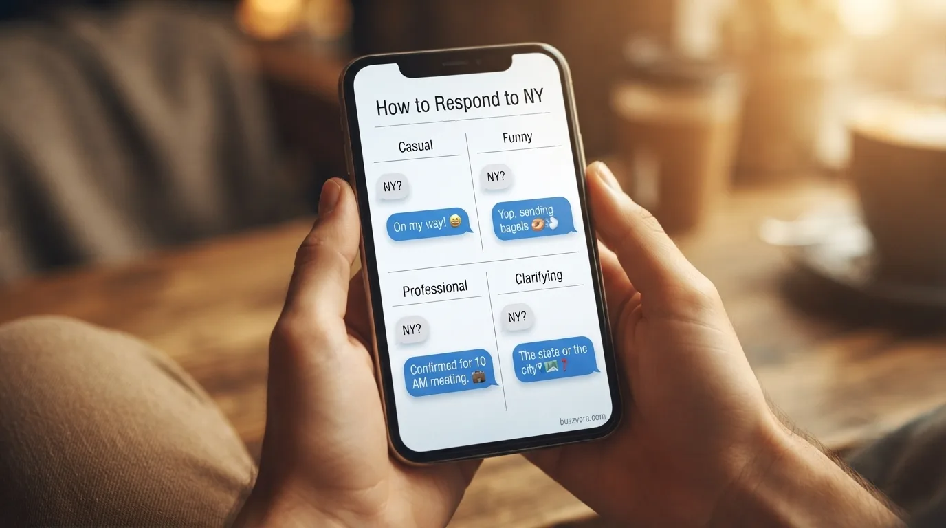 How to Respond to NY in Text