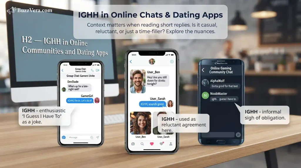 IGHH in Online Communities and Dating Apps