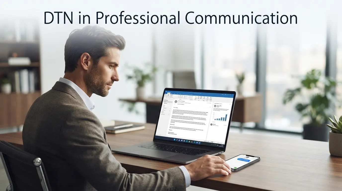 Is DTN Appropriate for Professional Communication?