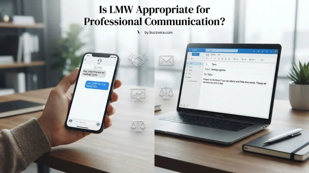 Is LMW Appropriate for Professional Communication?