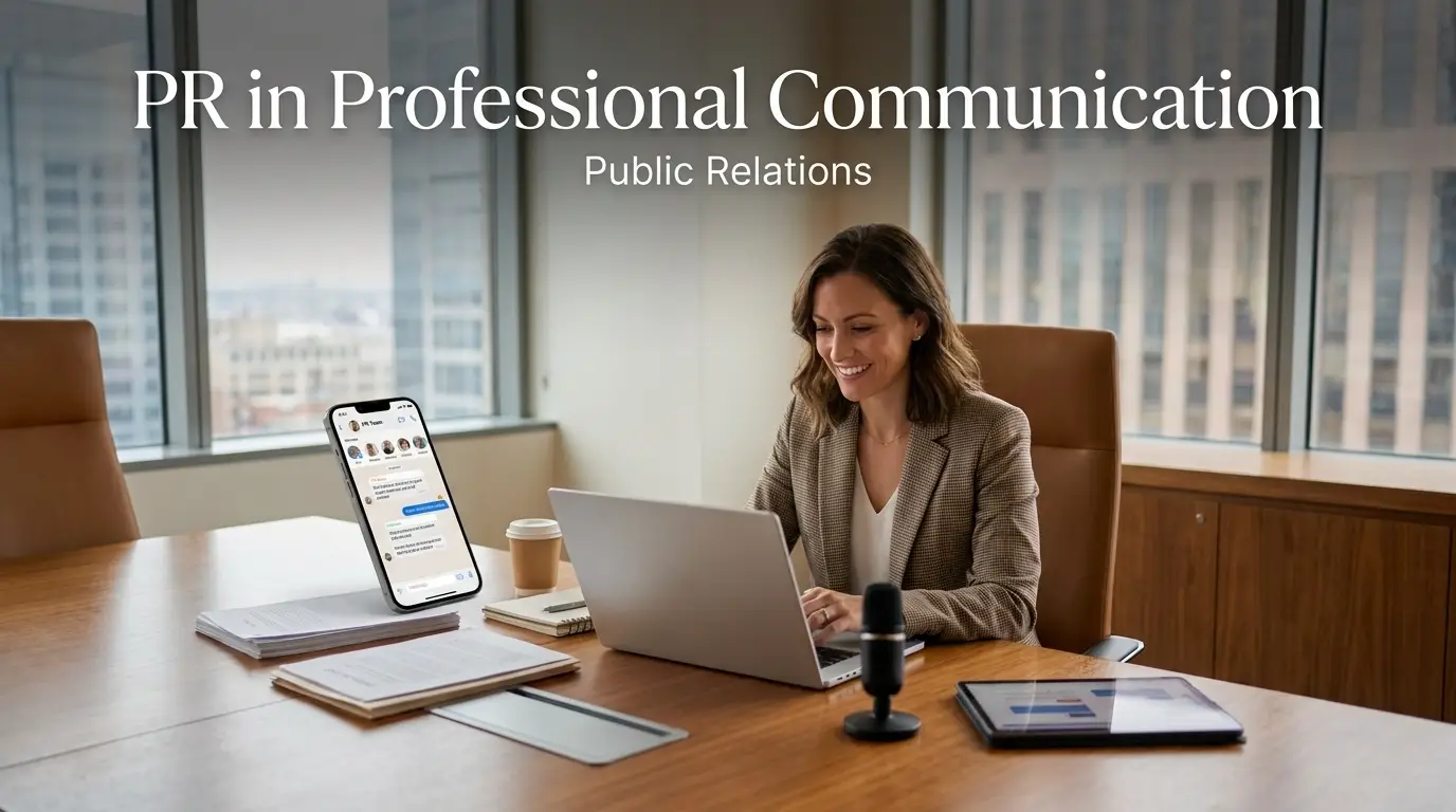 Is PR Appropriate for Professional Communication?