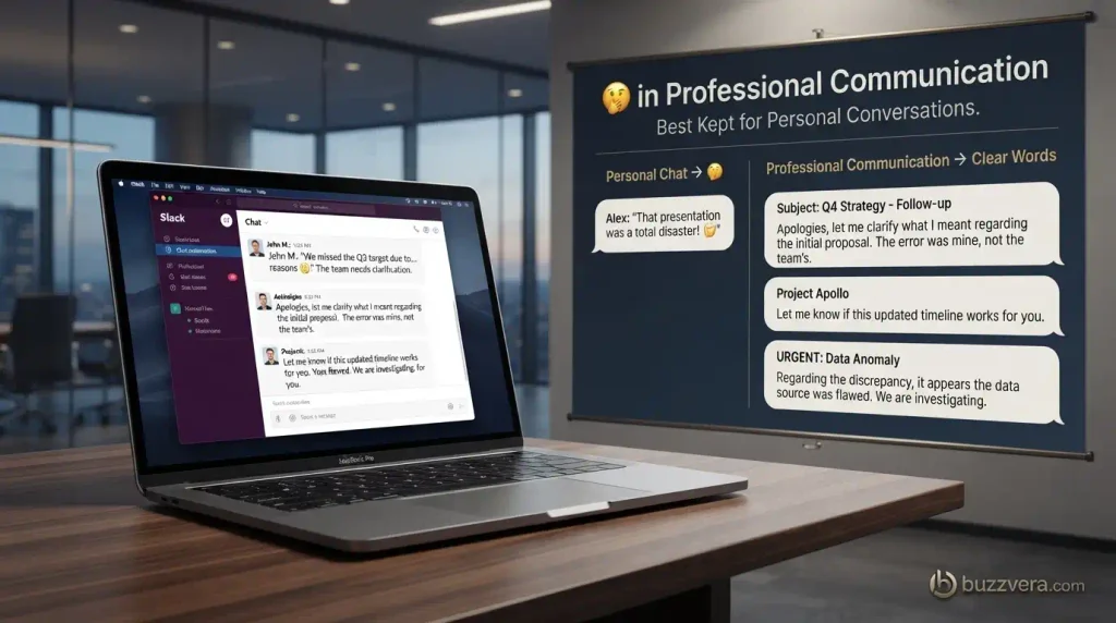 Is 🫣 Suitable for Professional Communication?