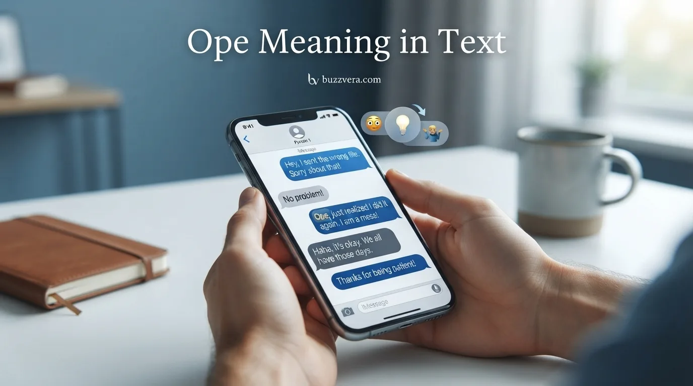 OPE Meaning in Text