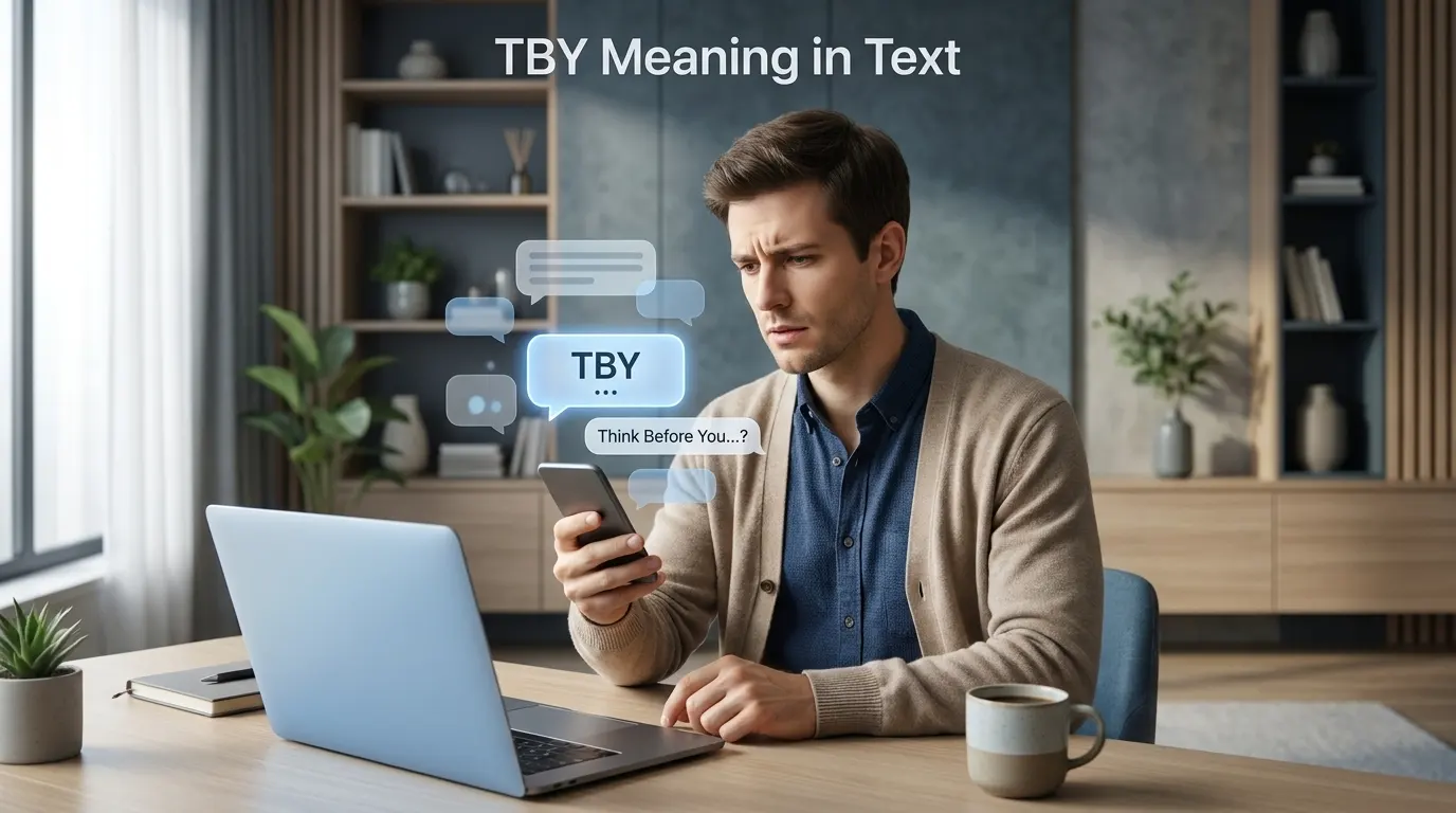TBY Meaning in Text
