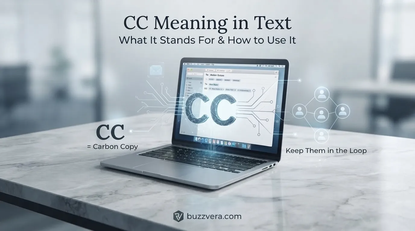 What Does CC Mean in Text?