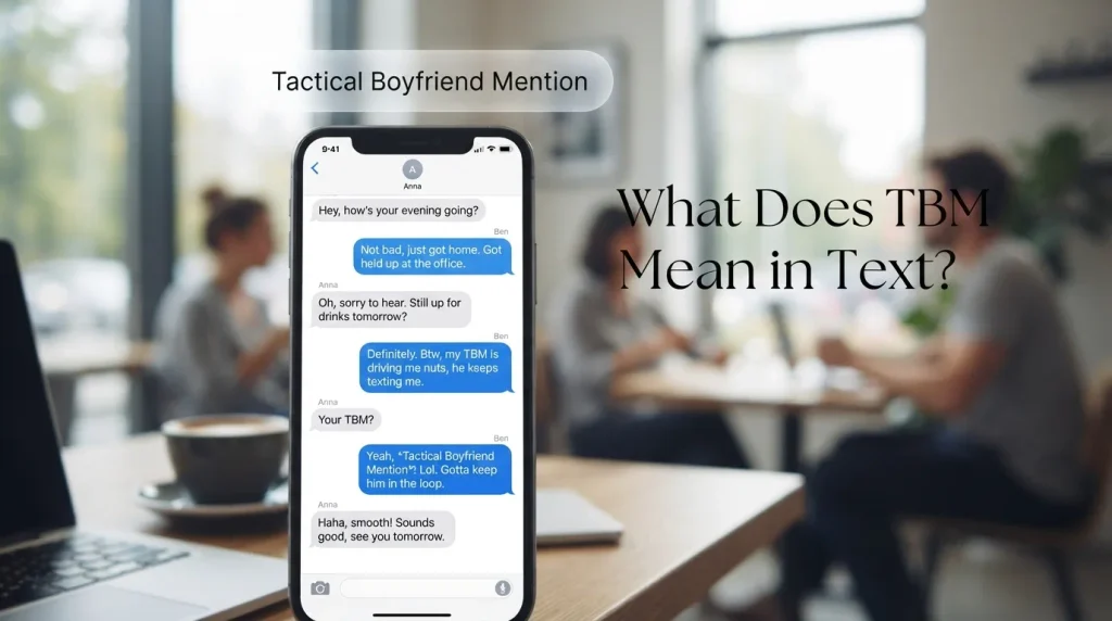 What Does TBM Mean in Text?
