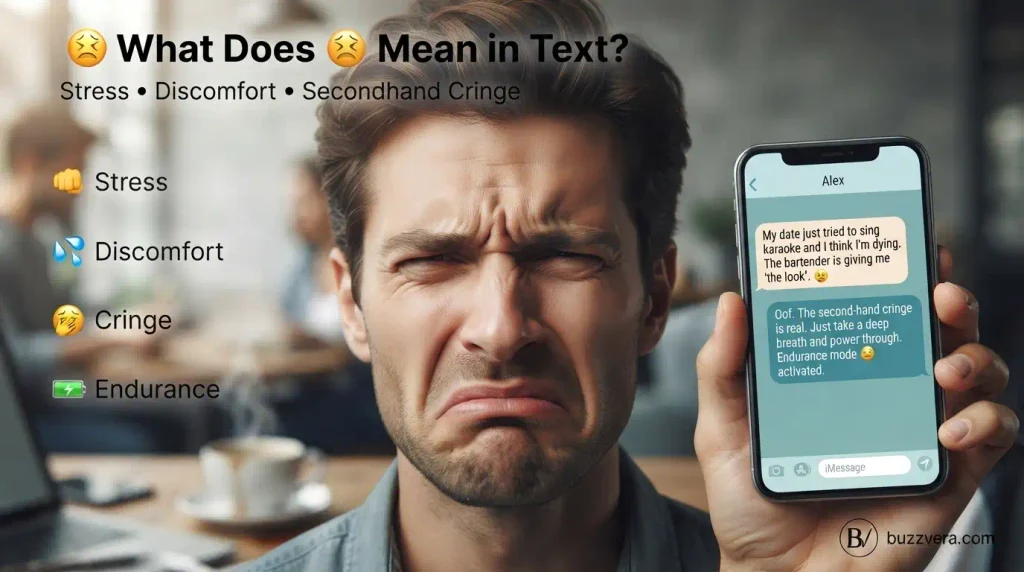 What Does 😣 Mean in Text?