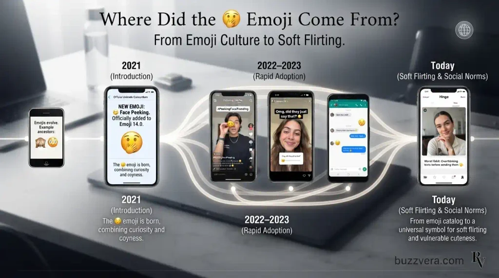Where Did the 🫣 Emoji Come From?