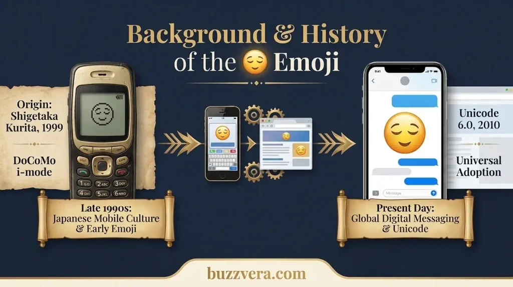 Background & History of the 😌 Emoji