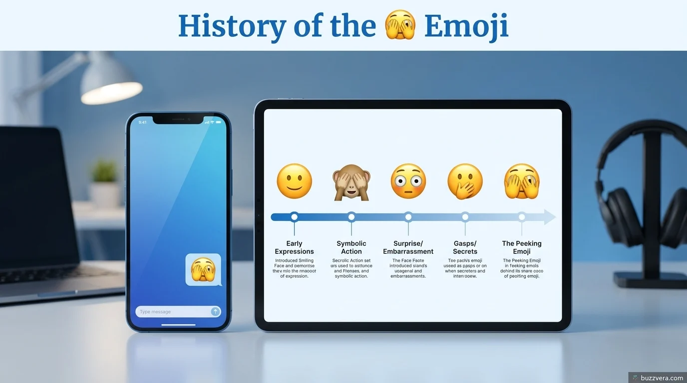Background & History of the 🫣 Emoji
