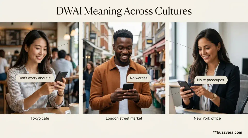 Regional & Cultural Differences in DWAI Meaning in Text