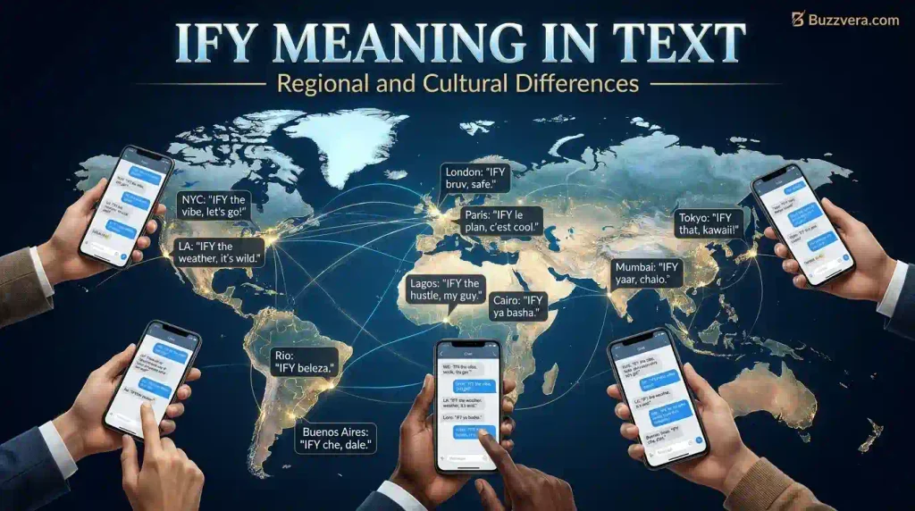 Regional and Cultural Differences in the Ify Meaning in Text