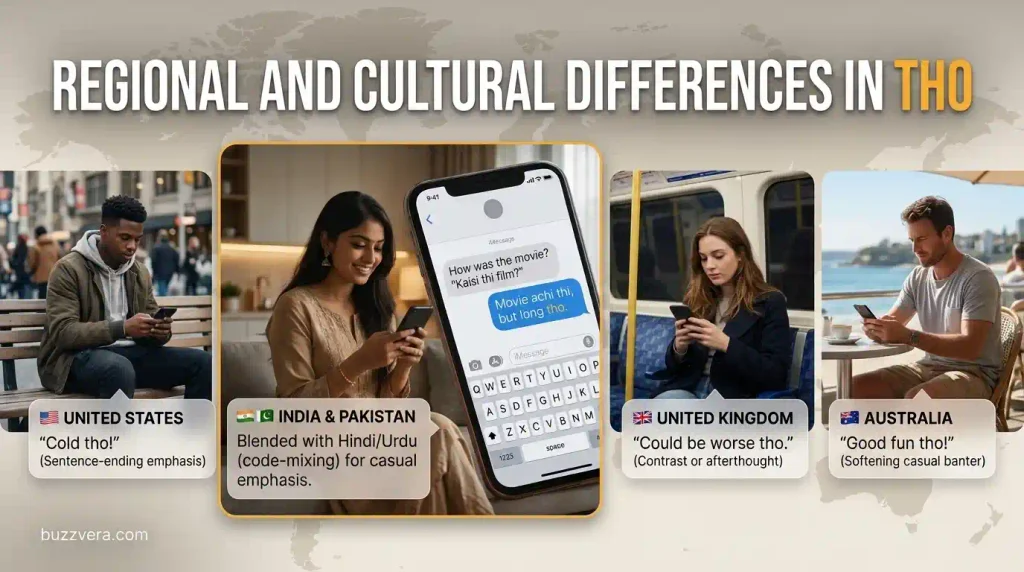 Regional and Cultural Differences in Tho Meaning in Text