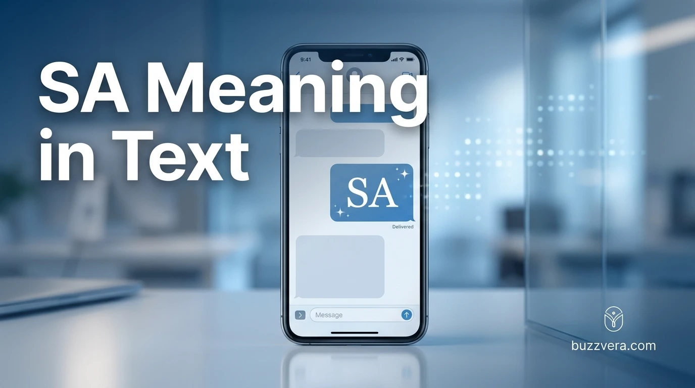 SA Meaning in Text