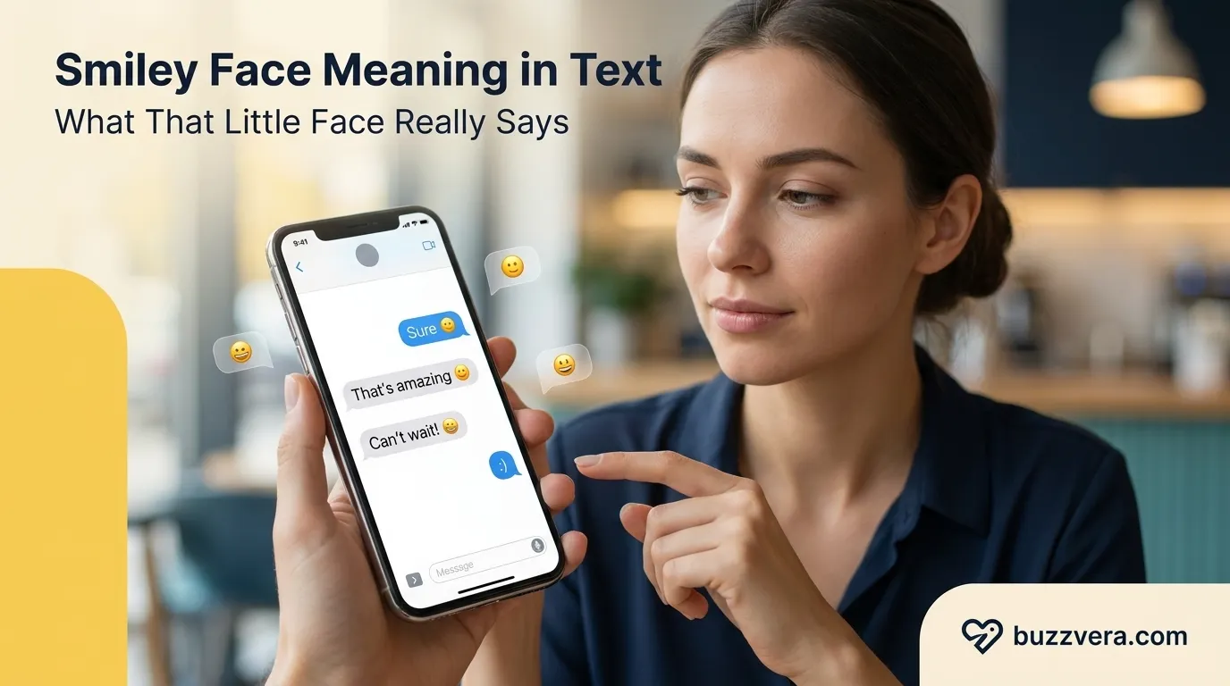 Smiley Face Meaning in Text