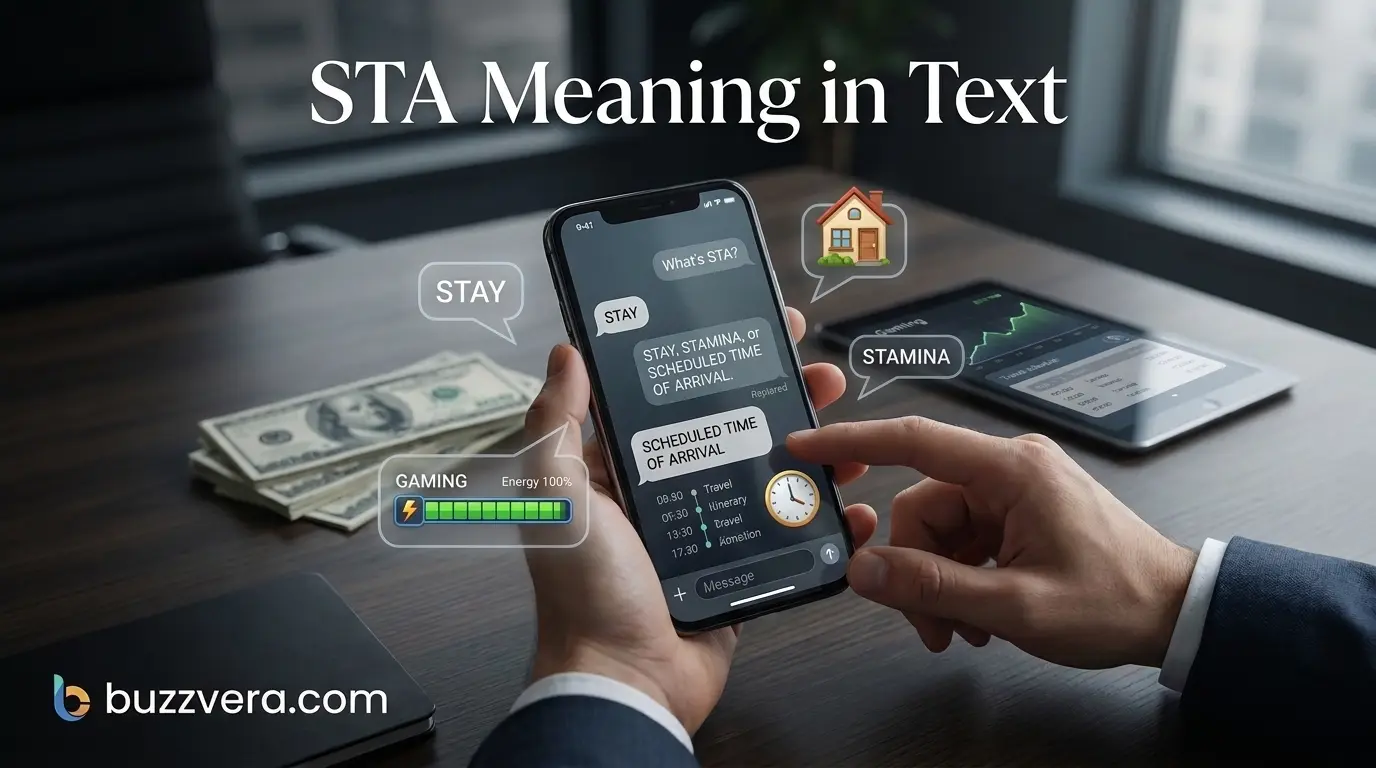 STA Meaning in Text