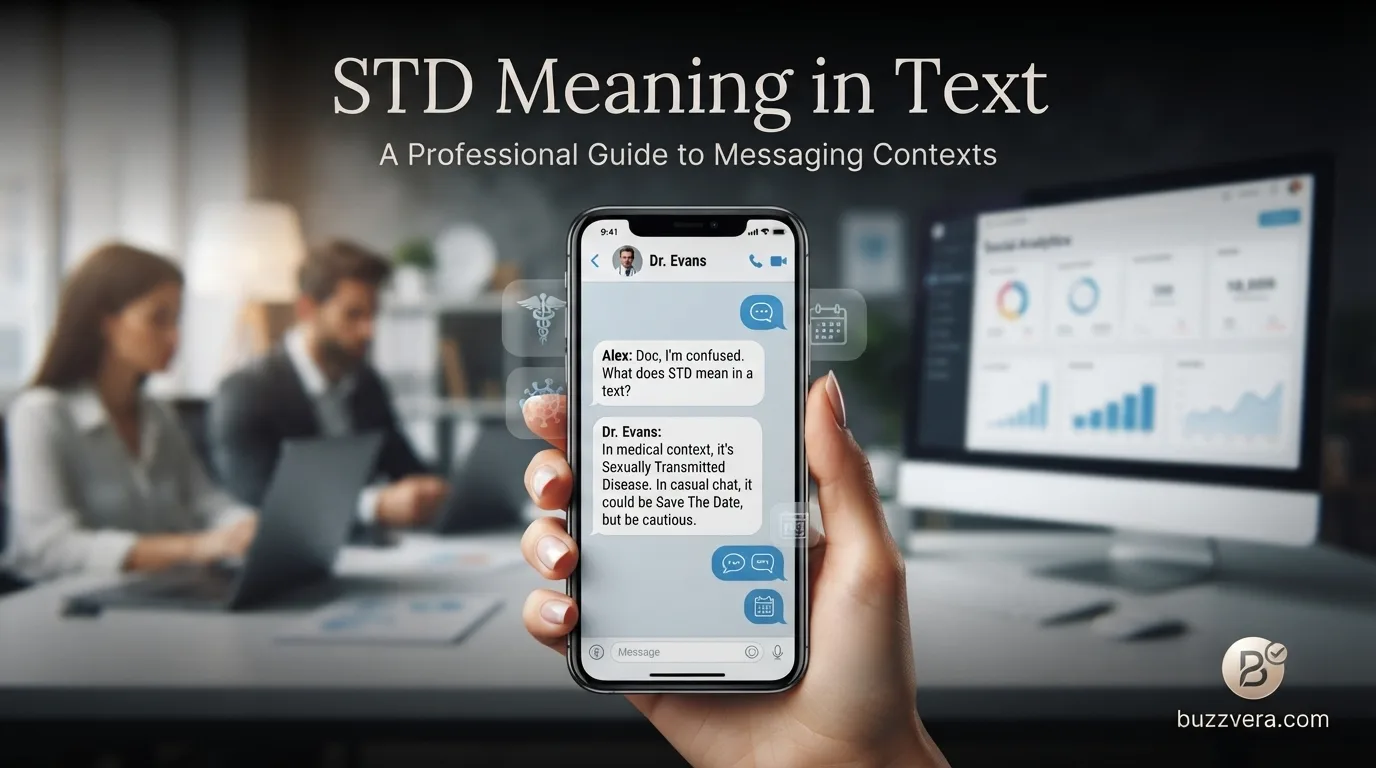 STD Meaninig in Text