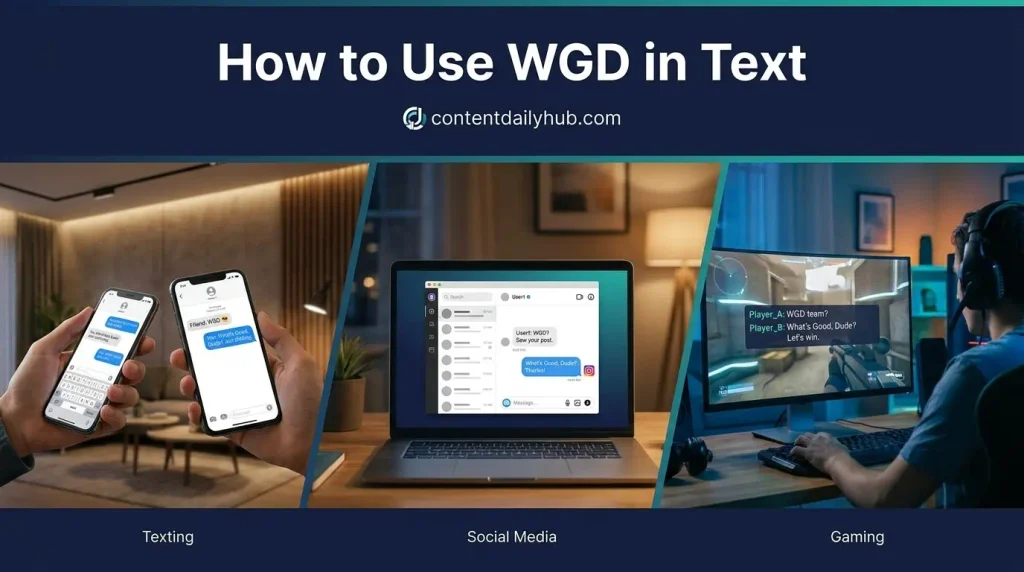 Usage in Various Contexts: How WGD Meaning in Text Changes by Setting