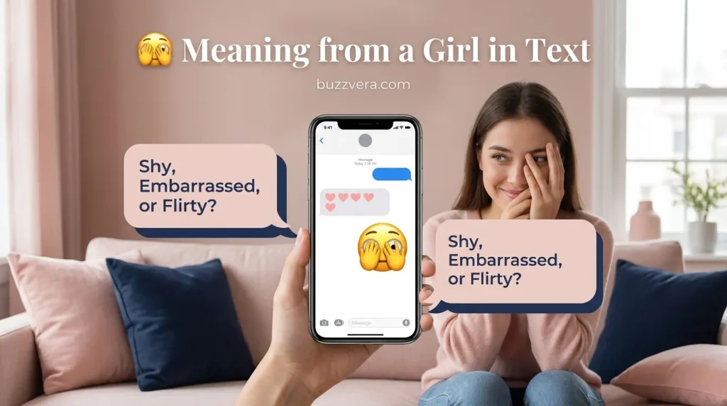 What Is the 🫣 Meaning from a Girl in Text? (Definition & Meaning)