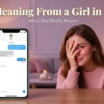 🫣 Meaning from Girl in Text